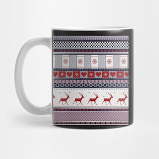 Scandinavian Christmas Pattern Mug